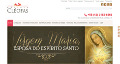 Desktop Screenshot of cleofas.com.br